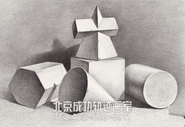 素描畫(huà)幾何體