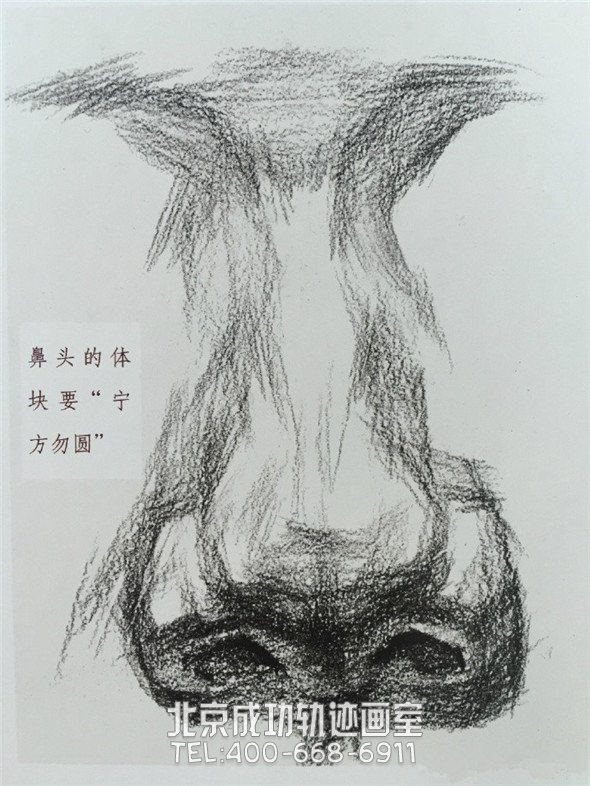 素描入門：眼睛鼻子嘴巴的素描精講解析教程